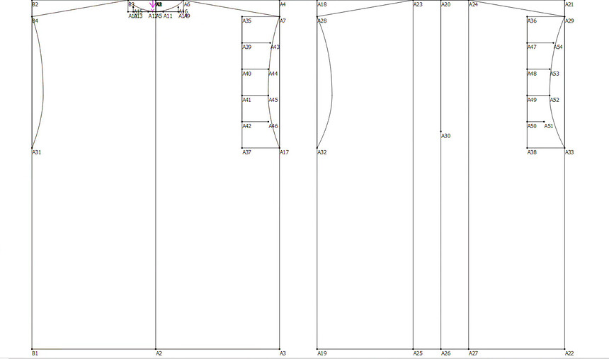 Seamly2D Tracing The Pattern